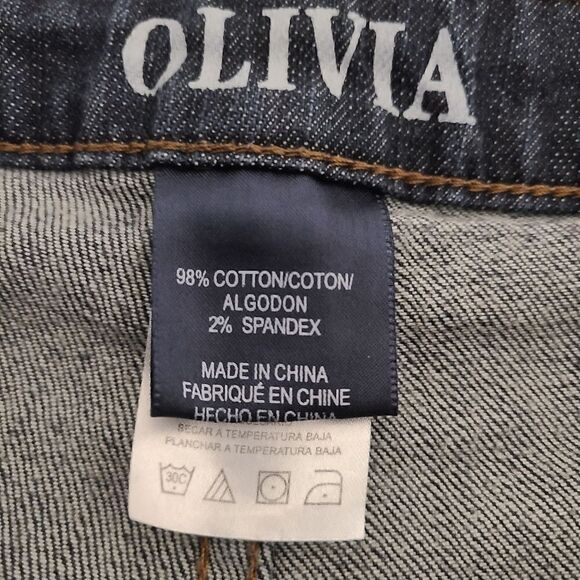 French Dressing Jeans Olivia Blue Denim Bootcut 10P - Picture 13 of 13